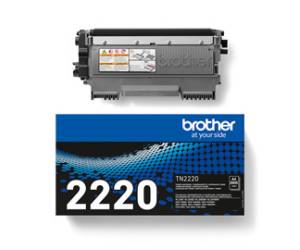 Toner - nero - TN2220 - 2600 pagine - Brother - TN-2220 - 4977766682862 - DMwebShop