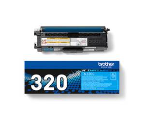 Toner - ciano - TN320C - 1500 pagine - Brother - TN-320C - 4977766679350 - DMwebShop