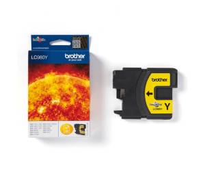 Cartuccia BROTHER Inkjet Giallo LC980Y LC 980Y Originale - 826
