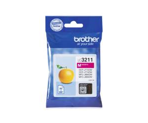 Cartuccia BROTHER Inkjet Magenta LC3211M Originale - 2071