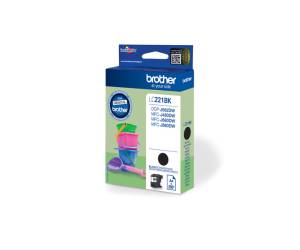Cartuccia BROTHER Inkjet Nero LC221BK Originale - 1824