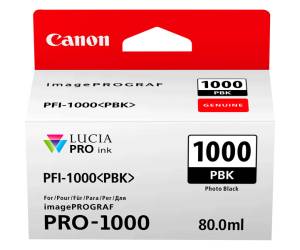 Cartuccia CANON Inkjet Nero fotografico PFI 1000,0546C001 Originale - 3011