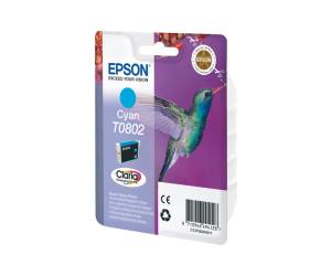 Cartuccia EPSON Inkjet Ciano Photo T0802 Originale - 445