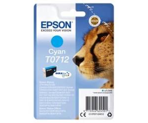 Cartuccia EPSON Inkjet Ciano T0712 Originale - 917