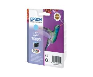 Cartuccia EPSON Inkjet Ciano chiaro T0805 Originale - 448