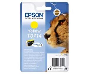 Cartuccia EPSON Inkjet Giallo T0714 Originale - 919