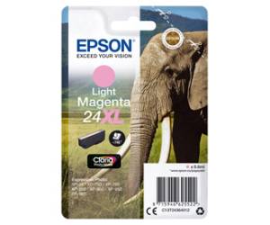 Cartuccia EPSON Inkjet Magenta chiaro 24XL Originale - 6327