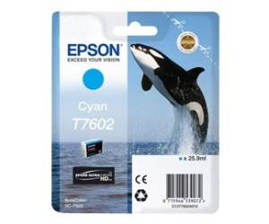 Cartuccia Epson C13T76024010 Inkjet ciano T7602,25,9 ml Originale - 7566