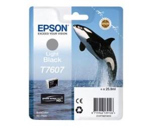 Cartuccia Epson C13T76074010 Inkjet nero chiaro T7607,25,9 ml Originale - 7571