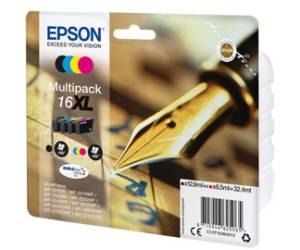 Cartuccia Multipack EPSON Inkjet 16XL confezione 4 cartucce Originale - 2138