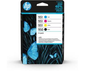 Multipack Cartucce HP Inkjet 950,951 confezione 4 cartucce Originale - 7370