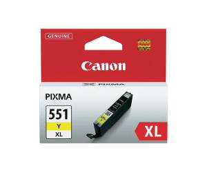 Serbatoio CANON di inchiostro Giallo CLI 551XLY 6446B001 Originale - 7074