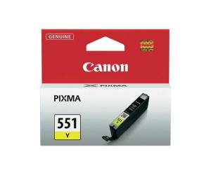 Serbatoio CANON di inchiostro Giallo CLI 551Y 6511B001 Originale - 962
