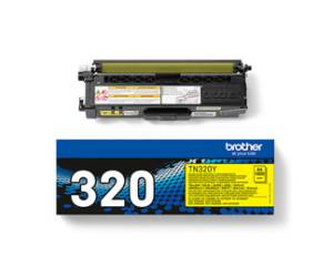 Toner - giallo - TN320Y -1500 pagine - Brother - TN-320Y - 4977766679374 - DMwebShop