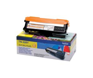 Toner - giallo -TN328Y - 6000 pagine - Brother - TN-328Y - 4977766679459 - DMwebShop