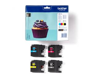 Cartuccia BROTHER Inkjet C M G N LC123 VALBP LC123VALBP Originale - 7880