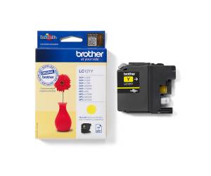 Cartuccia BROTHER Inkjet Giallo LC121Y LC 121Y Originale - 7878