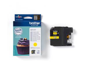 Cartuccia BROTHER Inkjet Giallo LC123Y LC 123Y Originale - 7879