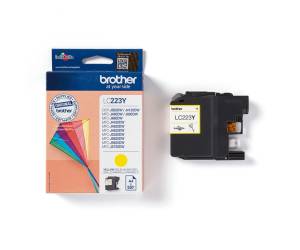 Cartuccia BROTHER Inkjet Giallo LC223Y Originale - 7896