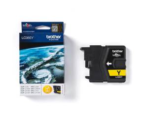 Cartuccia BROTHER Inkjet Giallo LC985Y LC 985Y Originale - 7876