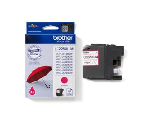 Cartuccia BROTHER Inkjet Magenta LC225XLM Originale - 7865
