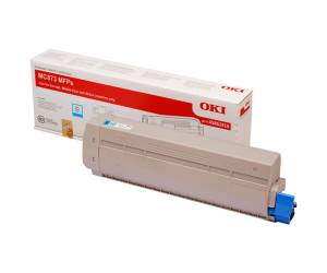 Toner - ciano - MC873 - 10000 pagine - Oki - 45862816 - 5031713064107 - DMwebShop