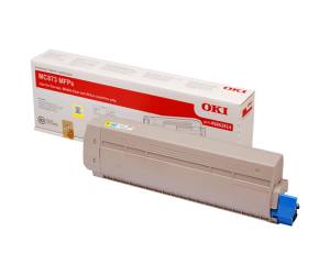 Toner - giallo - MC873 - 10000 pagine - Oki - 45862814 - 5031713064084 - DMwebShop