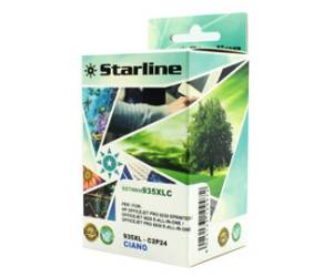 Cartuccia compatibile inchiostro - ciano - per Hp - 935XL - C2P24AE - 27 ml - Starline - JNHP935C - 8025133109972 - DMwebShop