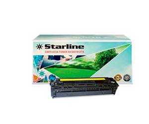 Toner Ricostruito - per Hp - giallo - CB542A - 1400 pagine - Starline - K15107TA - 8025133113573 - DMwebShop