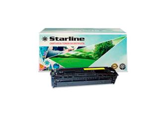 Toner Ricostruito - per Hp - giallo - CE322A - 1300 pagine - Starline - K15416TA - 8025133113221 - DMwebShop