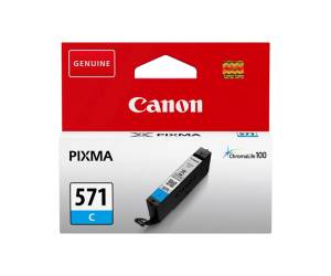 Serbatoio CANON di inchiostro Ciano CLI 571C 0386C001 Originale - 7619