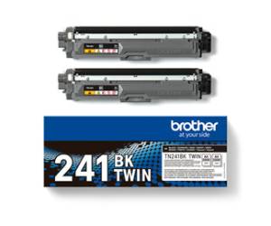 Multipack Toner Originali - nero - TN-241 - 2500 pagine cadauno - Confezione 2 cartucce - Brother - TN241BKTWIN - 4977766812795 - DMwebShop