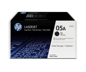 Confezione 2 Toner - 05A - nero - 2300 pagine cad - Hp - CE505D - 886111645091 - DMwebShop