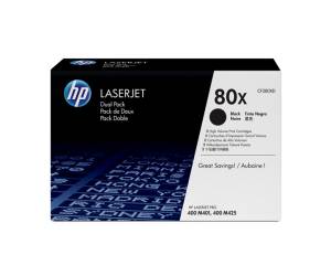 Confezione 2 Toner - 80X - nero - 6900 pagine cad - Hp - CF280XD - 886112379643 - DMwebShop