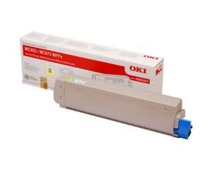 Toner - giallo - MC853-873 - 7300 pagine - Oki - 45862837 - 5031713064176 - DMwebShop