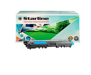 Toner Ricostruito - ciano - per Brother - TN241C - 1400 pagine - Starline - K18704TA - 8025133111425 - DMwebShop