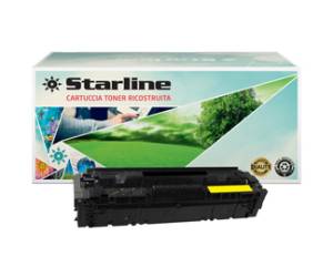 Toner Ricostruito - per HP - giallo - CF542A - 1300 pagine - Starline - K18115TA - 8025133113870 - DMwebShop