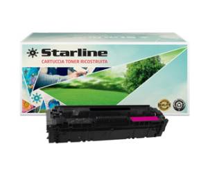 Toner Ricostruito - per HP - magenta - CF543A - 1300 pagine - Starline - K18114TA - 8025133113887 - DMwebShop