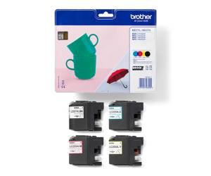 Cartuccia BROTHER Inkjet C M G N LC227XLVAL Originale - 17642