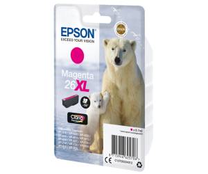 Cartuccia EPSON Inkjet Magenta 26XL Originale - 17700