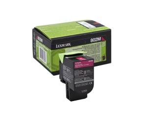 Toner - magenta - Return program - 1000 pagine - Lexmark - 80C20M0 - 734646475624 - DMwebShop