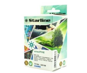 Cartuccia ink - per Hp - 711 - ciano - CZ130A - 26 ml - Starline - JNHP711C - 8025133109767 - DMwebShop