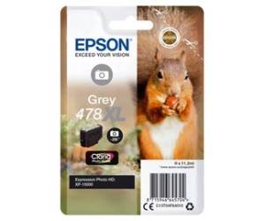 Cartuccia originale inchiostro grigio 478XL 11,2 ml Epson C13T04F64010 - 20553