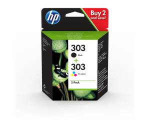 Multipack Cartucce HP Inkjet 303 confezione 2 cartucce Originale - 19805