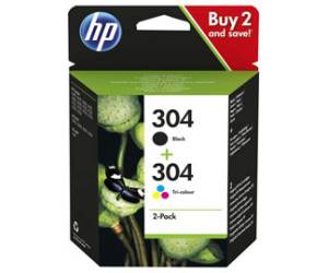 Multipack Cartucce HP Inkjet 304 confezione 2 cartucce Originale - 19817