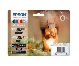 Multipack Cartucce Originale 378XL 478XL Confezione 6 cartucce Epson C13T379D4010 - 20616