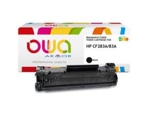 Toner Hp - nero - 83A - 1500 pagine - Armor - K15727OW - 3112539619060 - DMwebShop