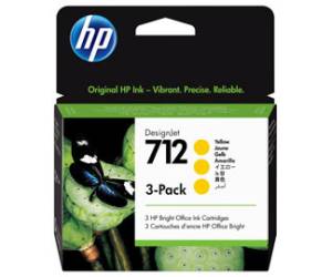 Multipack Cartucce Originale - giallo - HP 712 - Confezione 3 cartucce - 29ml - Hp - 3ED79A - 193905352883 - DMwebShop
