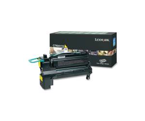 Toner - giallo - Return program - 6000 pagine - Lexmark - C792A1YG - 734646194686 - DMwebShop