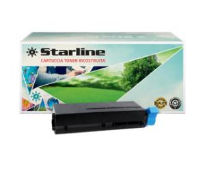 Toner Ricostruito - per Oki - nero - 45807102 - 3000 pagine - Starline - K18144TA - 8025133115485 - DMwebShop